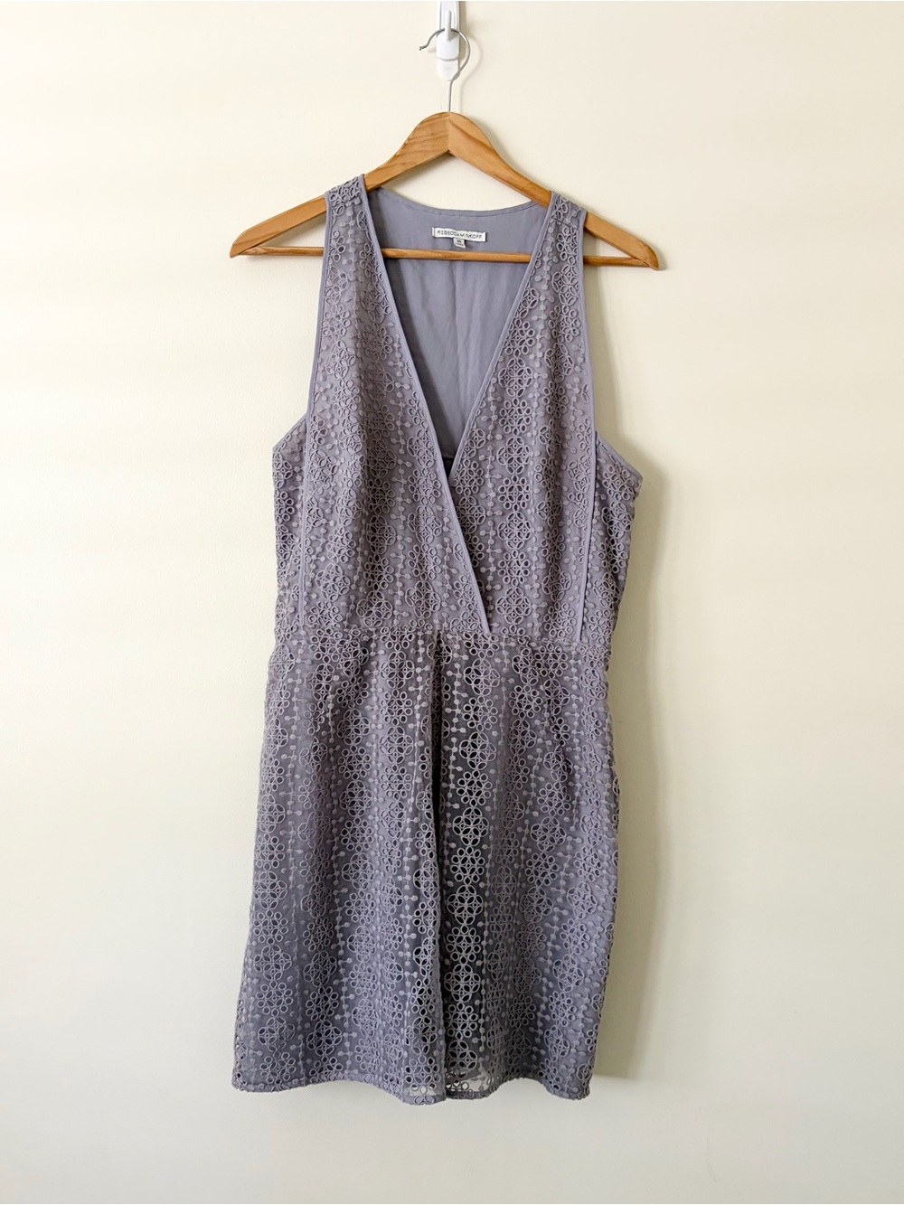Rebecca Minkoff Lavender Grey Mum Dress